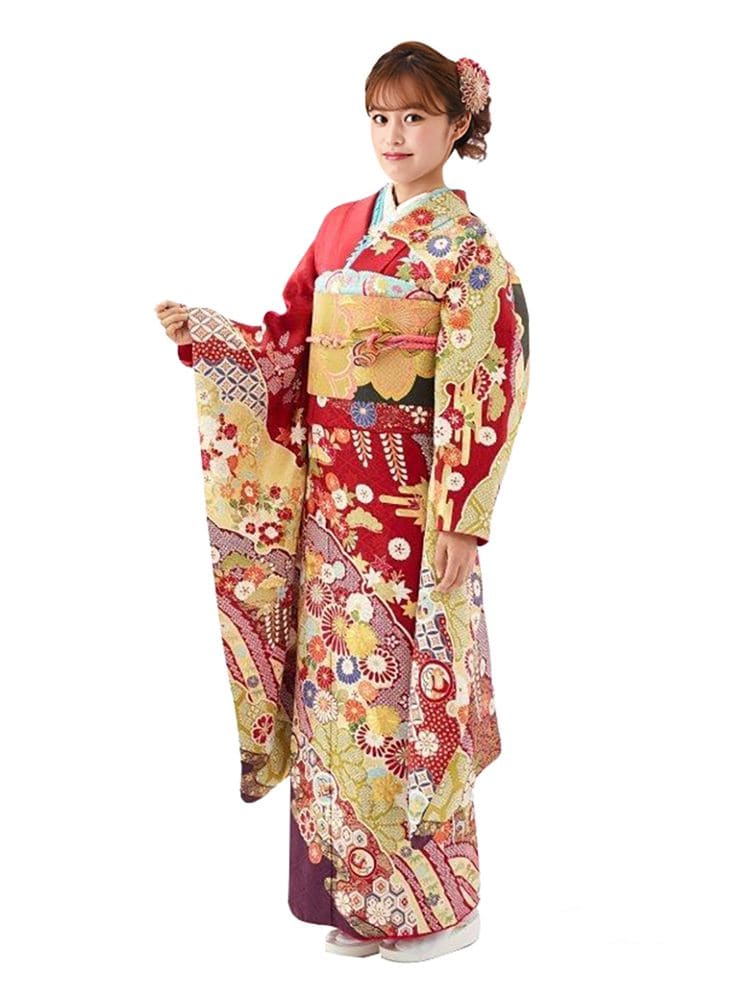 振袖 おでかけ用振袖・正絹