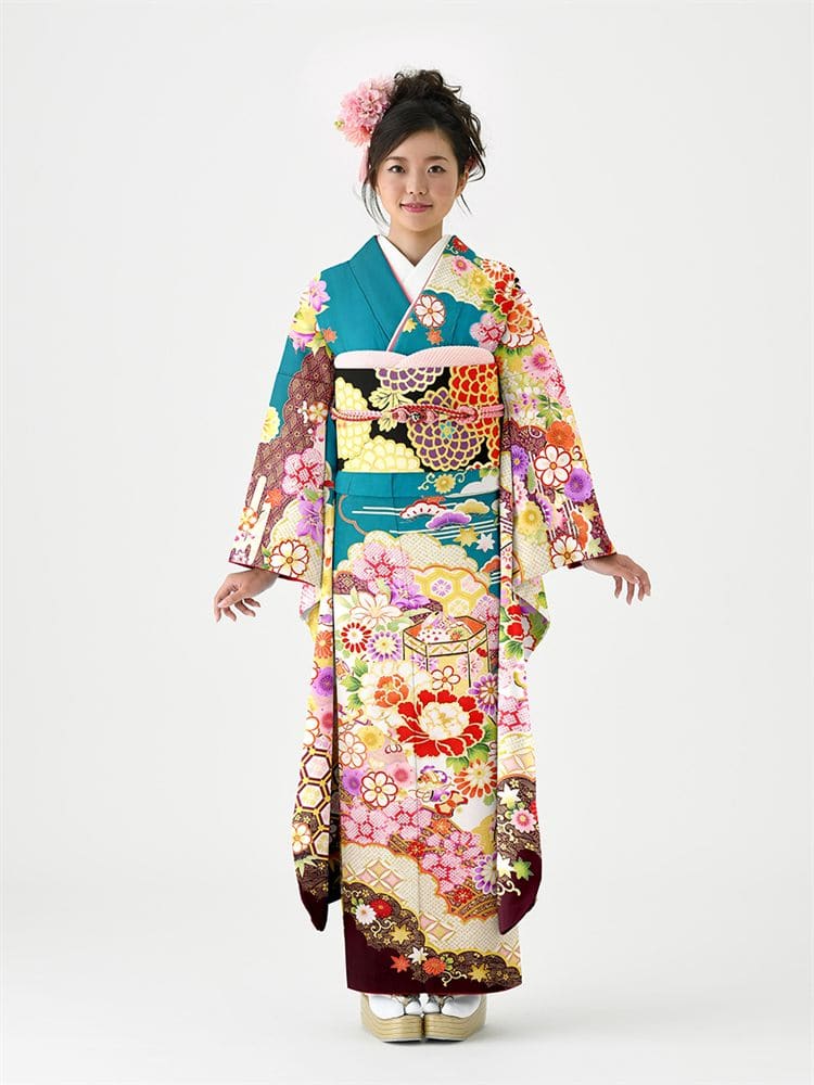 振袖 おでかけ用振袖・正絹