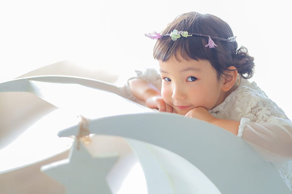 バースデーフォトの撮影写真