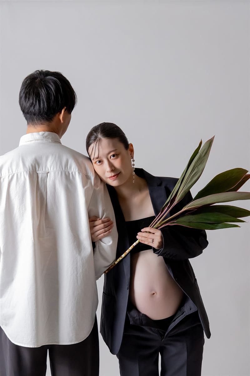 マタニティの撮影写真