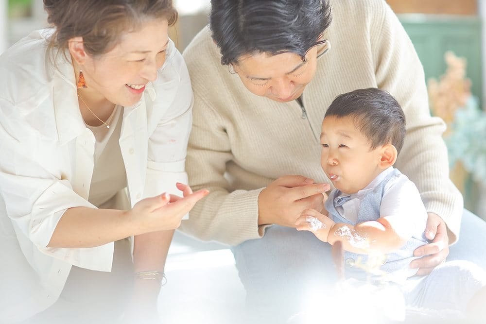 スマッシュケーキの撮影写真