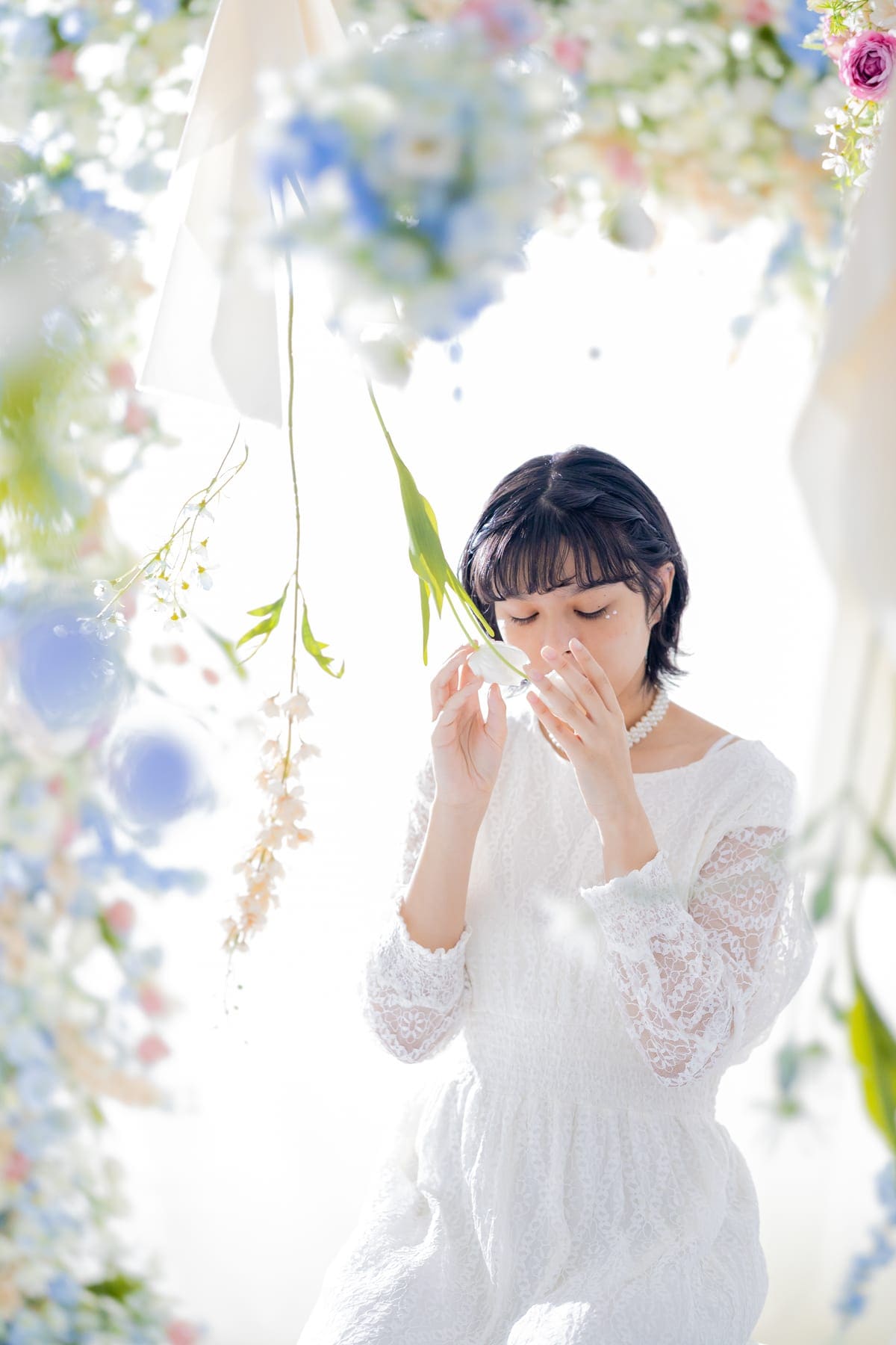 フルールアーチで撮影した写真