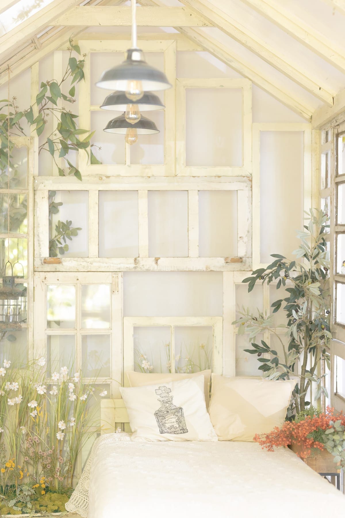 白い小屋